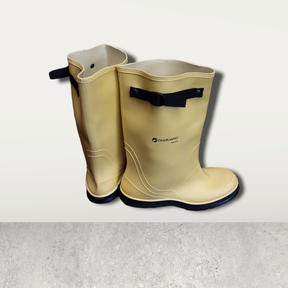Onguard Industries Slicker Yellow 16'' PVC And Flex-O-Thane Overboot